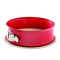 Nordic Ware 9-Inch Springform Pan, 9 Inch, Red