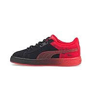 Puma Kids Boys Bat Hero X Suede Classic Lace Up Sneakers Shoes Casual - Black