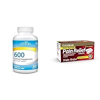 21st Century Calcium Supplement Tablets 400 Count & GoodSense Pain Relief Acetaminophen Caplets 50 Count