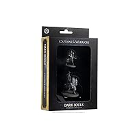 Steamforged Games Dark Souls The Role Playing Game: Captains & Warriors Miniatures & Stat Cards