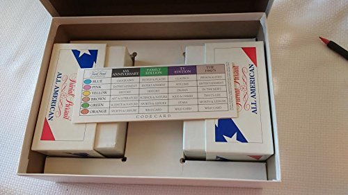 Trivial Pursuit All American Edition Trivia Card Set by Parker Brothers