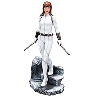 Kotobukiya Universe ARTFX Premier PVC Statue 1/10 Black Widow White Costume Limited Edition 21 cm MK366 Multicolor