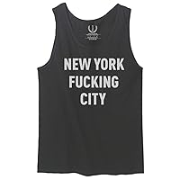 0233. Vintage New York Fucking City NYC Cool Hipster wear Men's Tank Top