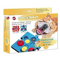 Seek-A-Treat Flip 'N Slide Connector Puzzle Interactive Dog Treat and Toy Puzzle - 1 Count
