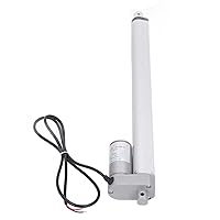 Electric Linear Actuator 350mm Stroke 750N Thrust for Machine Equipment, High Speed & Durable, for Electric Treatment Table (Actuator with Controller Remote Control)