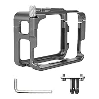 Camera Frame Cagep for Insta360 Ace Pro/Ace, Aluminum Metal Frame Cage Case Bag for Insta360 Ace/Ace Pro Camera Accessories, 360 Ace Series Aluminum Frame Cage