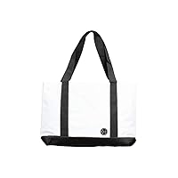 Maui and Sons Medium Boat Tote One Size White/Black
