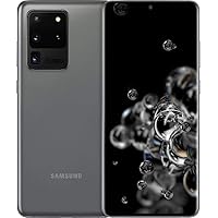 Samsung Galaxy S20 Ultra G988B 128GB GSM Unlocked Android Smartphone (International Variant/US Compatible LTE) - Cosmic Gray