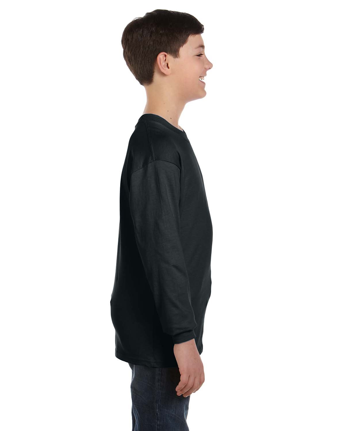 Gildan Youth Ultra Cotton Long Sleeve T-Shirt, Style G2400B, 2-Pack