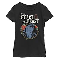 Disney Girl's Heart of a Beast T-Shirt