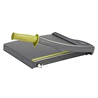 Paper Cutter, Paper Slicer with Safety Guard and Blade Lock, 12 Cut Length Guillotine  Paper Cutter with 16 Sheet Capacity, Paper Cutters and Trimmers for  Cardstock Cardboard Vinyl Crafts & Photo