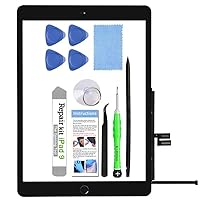for iPad 9 (9th Gen 2021) A2602 A2603 A2604 A2605 Screen Replacement Glass Touch Digitizer Repair Kit with Home Button & Tools - Only for iPad 9 9th Generation