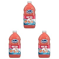 Ocean Spray® Ruby Red Grapefruit Juice Drink, 64 Fl Oz Bottle (Pack of 3)