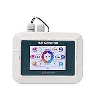 6 Parameter Smart Air Quality Monitor (PM2.5, PM10, Temp., RH, CO2, VOC) for Hospital and Medical Facilities, Office Buildings, Industrial Buildings Model: AI-IAQ6-PH