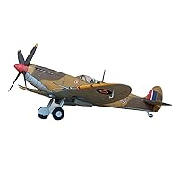 Paper Supermarine Spitfire Fighter, 1:33 Paper Model Simulation Fighter Military Science Exhibition Model (Unassembled Kit) Model Collection