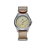 BOLDR Ranger Upepo Automatic Men's Wristwatch - Matt Blue Dial with Nylon Strap