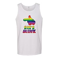 Shes Mine Tank Tops LGTBQ Gay Pride Novelty Tanktop