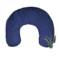 Extra Large Triggerpoint Pillow for Neck and Shoulders (Royal Blue - Breathe Herbal Blend)