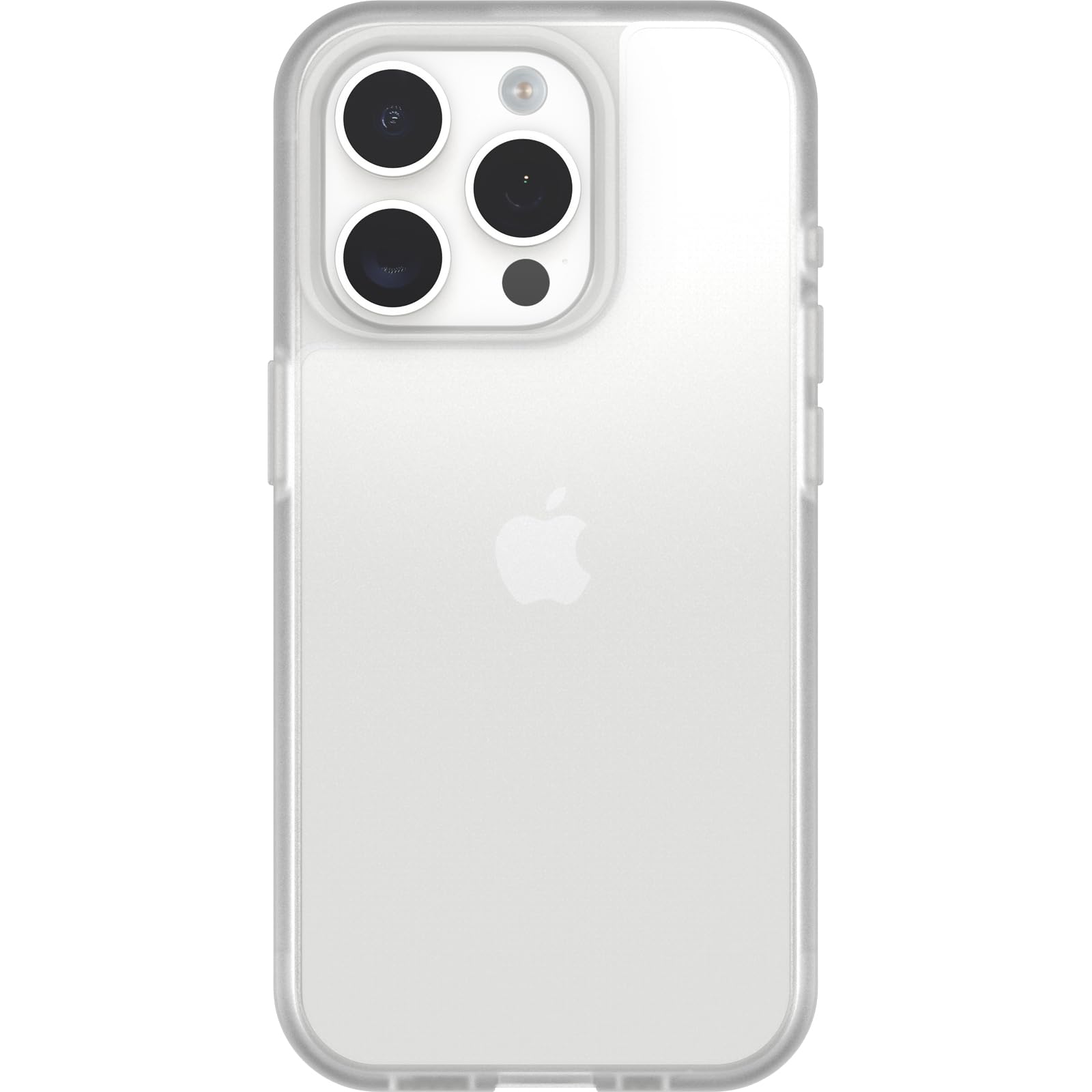 OtterBox iPhone 15 Pro (Only) Prefix Series Case - CLEAR, ultra-thin, pocket-friendly, raised edges protect camera & screen, wireless charging compatible