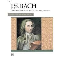 J.s. Bach Inventions & Sinfonias (Two & Three-part Inventions) J.s. Bach Inventions & Sinfonias (Two & Three-part Inventions) Paperback Plastic Comb