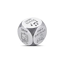 Funny Decompression Method Decision Dice Date Night Ideas for Girlfriend Friends Women Her Sister Mother Daughter Colleagues Valentine's Day Thanksgiving Mother's Day Christmas Stocking Stuffer