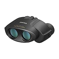 PENTAX 61804 Binoculars, UP 10 x 21, Black, Small, Lightweight, Fully Multi-Coated, Equipped with Premium Prisms Bak4 (10x), Festival, Concerts, Watching Sports, 1 Year Manufacturers Warranty