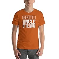 Uncle of The Groom - Wedding Shirt - T-Shirt for Bridal Party and Guests - Idea for Reception and Shower Gift Bag Favors