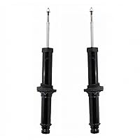TRQ Front Bare Shock Strut Assembly LH Left Driver RH Right Passenger Side Pair 2pc for 2004-2009 Cadillac SRX
