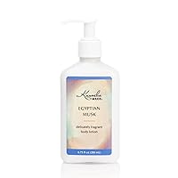 Egyptian Musk Body Lotion 6.75 fl oz | Moisturizing Scented Lotion with Dispenser Pump