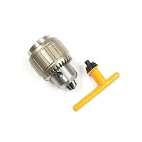 HHIP 3700-1094 JT3 Ball Bearing Drill Chuck with Key, 1/32-1/2