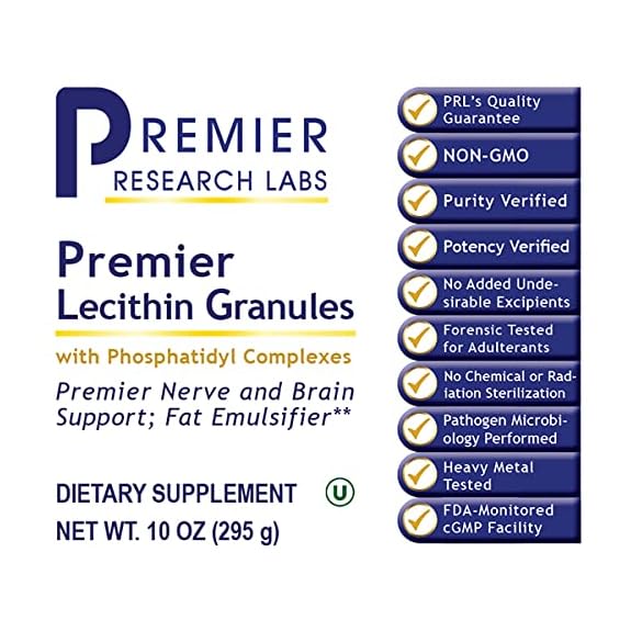 Mua Premier Research Premier Lecithin Granules, 10 Oz Canister with  Phosphatidyl Complexes for Premier Nerve and Brain Support Fat Emulsifier  trên Amazon Mỹ chính hãng 2022 | Fado