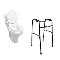 Pepe - Toilet Seat Risers for Seniors with Lid (4