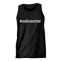#salometer - Hashtag Men's Comfortable Humor Adult Tank Top