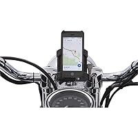 Ciro 50313 Handlebar Mount Smartphone/GPS Holder With Charger, Black