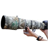CHASING BIRDS Camouflage Waterproof Lens Coat for Canon EF 500mm F4 L is II USM Rainproof Lens Protective Cover (Yellow Tree Camouflage, with Extender EF 2.0X III)
