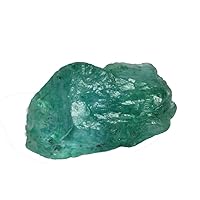 GEMHUB Rare Raw Green Emerald 15.00 Ct Uncut Rough Emerald Natural Raw Healing Crystal Loose Gem