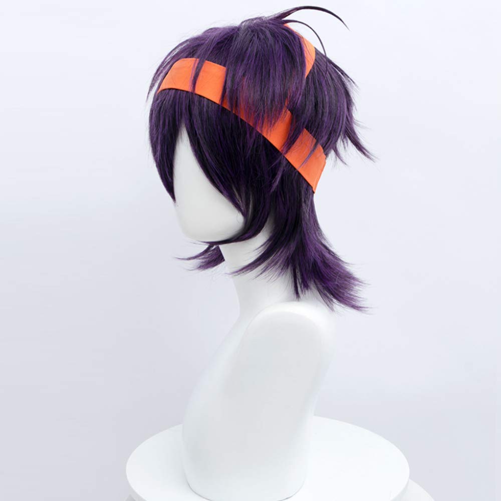 Mua HSIU JOJO Bizarre Adventure Cosplay Ghirga Narancia cosplay wig Black  purple short hair (wig) trên Amazon Mỹ chính hãng 2023 | Fado