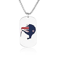 New Zealand Kiwi Bird Personalized Picture Necklace Pendant Memorial Keepsake Jewelry Gift
