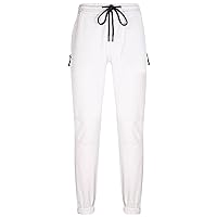 Boys Cotton Jeans Tracksuit Bottoms with Elasticated Cuff Jogging Pull On Fashion Fit Outdoor Casual Pants