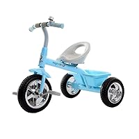 BicyclePortable Children's Tricycle 1-6 Years Old Infant Bike Outdoor Baby Riding Toy Non-Slip Pedal 5 Colors Can Be Used As Gifts (Color : Red) (Color : Blue)