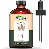 Garlic (Allium Sativum) Oil | Pure & Natural Essential Oil for Skincare and Hair Care - 118ml/3.99fl oz