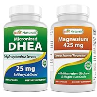 DHEA 25 mg & Magnesium Glycinate 425 mg