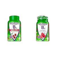 Vitamin B12 Gummy Vitamins for Energy Metabolism Support, Cherry and Raspberry Flavored, America’s Number 1 Brand, 90 and 60 Count
