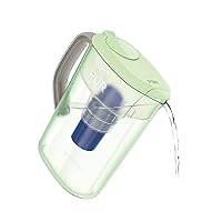 PUR 7-Cup Water Filter Pitcher with 1 Genuine PUR Filter, 2-in-1 Powerful Filtration and Faster Filtration, BPA Free, Dishwasher Safe, Lime, PPT700LA