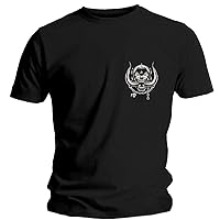 Motorhead Men's Pocket Logo Slim Fit T-Shirt Black
