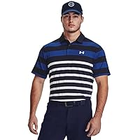 Under Armour Men's Playoff 3.0 Stripe Polo Golf Shirt (as1, Alpha, l, Regular, Regular)
