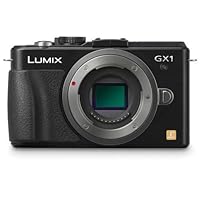 Panasonic Lumix DMC-GX1 16 MP Micro 4/3 Compact System Camera with 3-Inch LCD Touch Screen Body Only (Black) + 4GB SDHC Card
