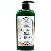 Goat Milk and Shea Butter Lotion 8 Oz (Cherry Vanilla)