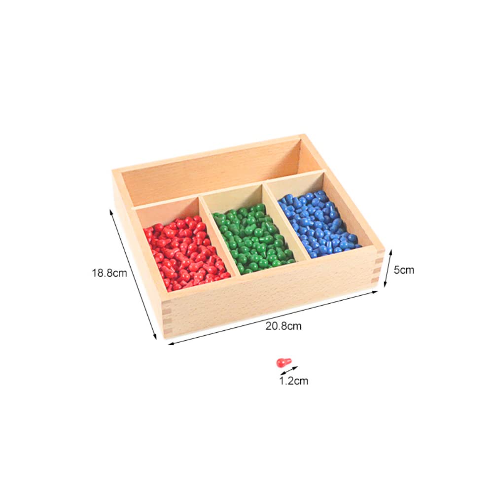 Gudong Montessori Square Peg Toys Mathematics Materials for Elementary/ Primary Kids Learning Tools Educational Equipment Teaching Aids