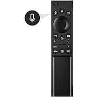 Replacement Voice Remote for Samsung Smart TVs Compatible with Neo QLED SUHD HDR Frame Curved and Crystal UHD Series with Shortcut Buttons Netflix, Prime Video, Samsung TV Plus